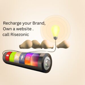 Recharge your Brand’ Own a website. call Risezonic